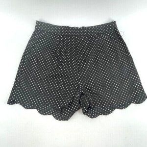 Very J Women's Flowy Polka Dot Paper Bag Shorts Size S Casual Summer